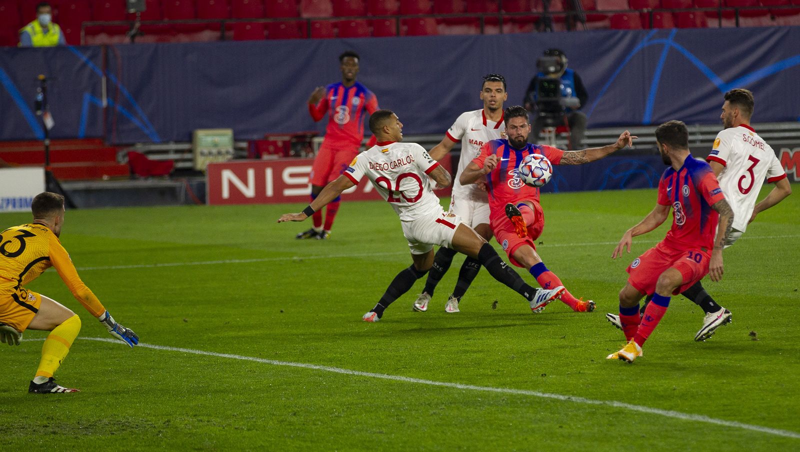 Las imágenes del Sevilla-Chelsea