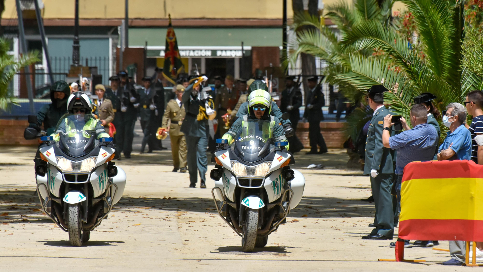 Las fotos del acto del 178 aniversario de la fundación  de la Guardia Civil