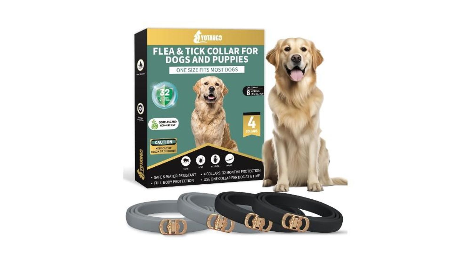 Collar antipulgas para perros