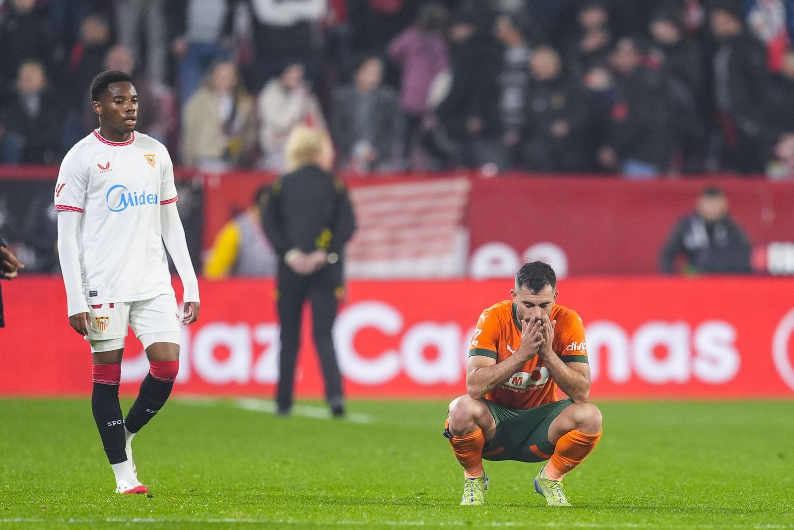 Las mejores imágenes del partido Sevilla - Valencia