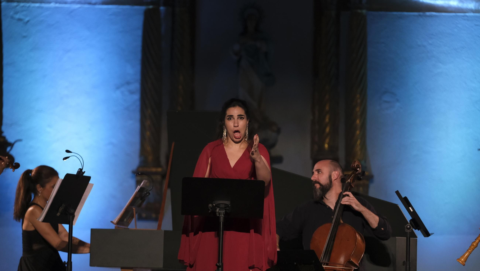 Concierto de Belén Vaquero & Pérgamo Ensemble en el Festival de Vélez Blanco, en imágenes