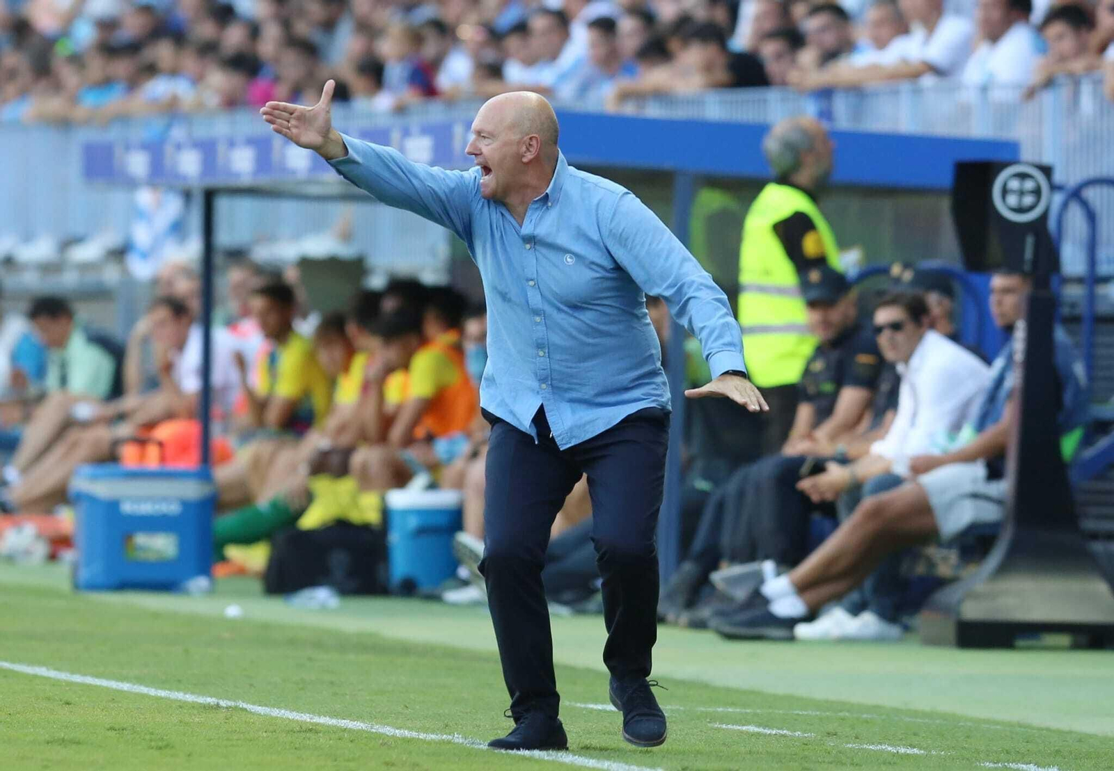 Las fotos del Málaga CF-Villarreal B