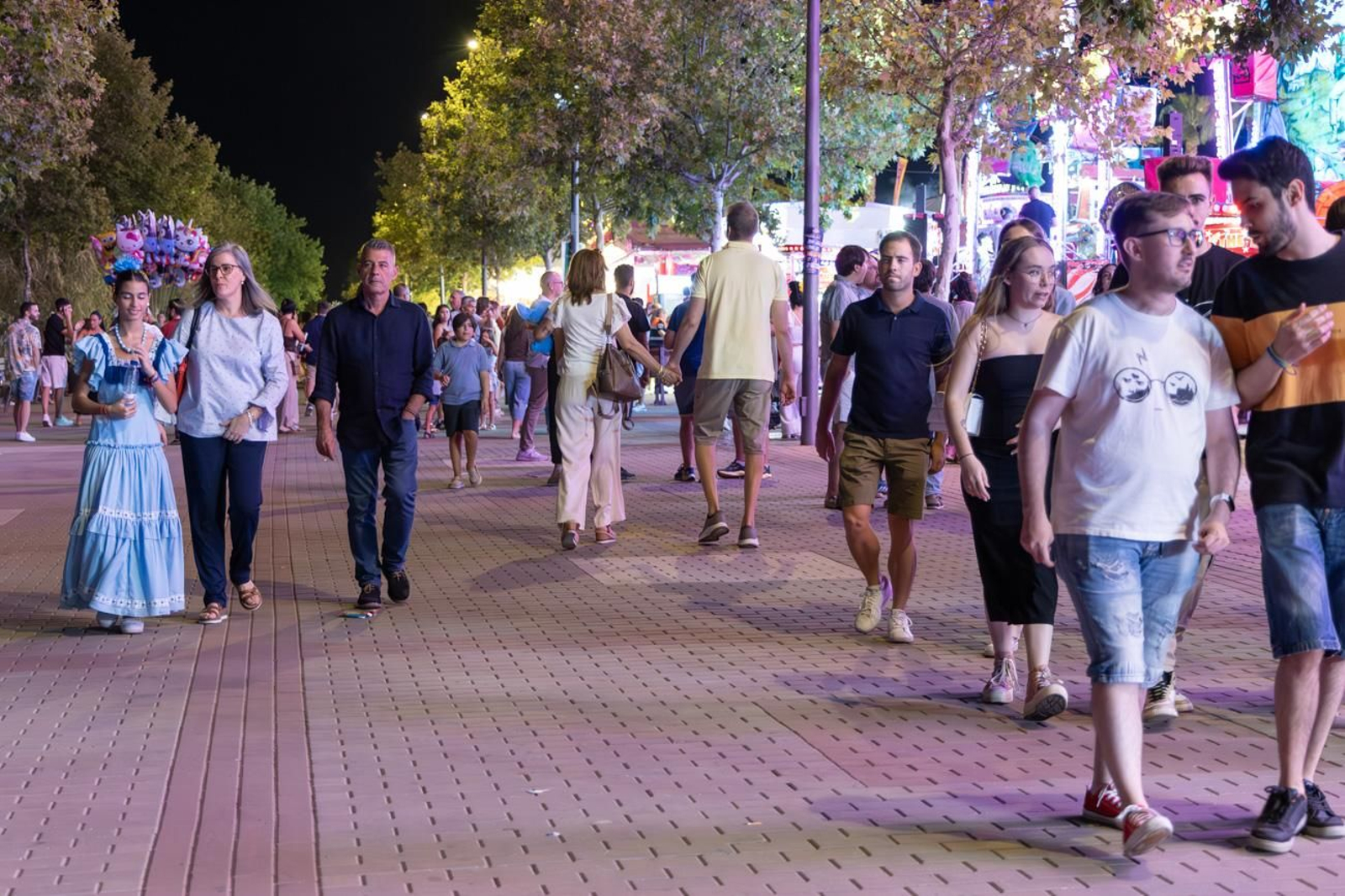 Así disfrutan los linarenses de su Real Feria y Fiestas de San Agustín