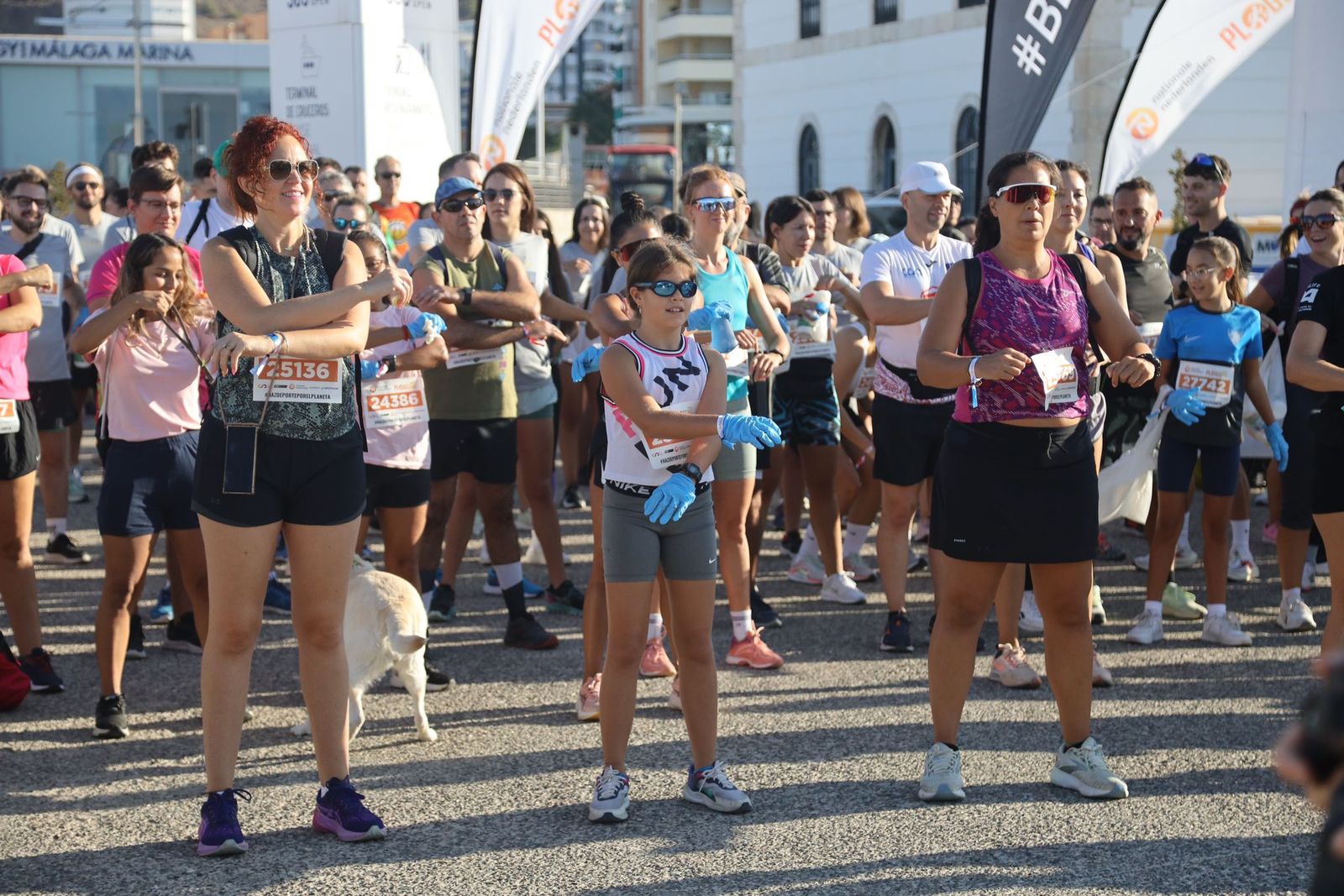 El Nationale-Nederlanden Plogging Tour de Málaga, en fotos