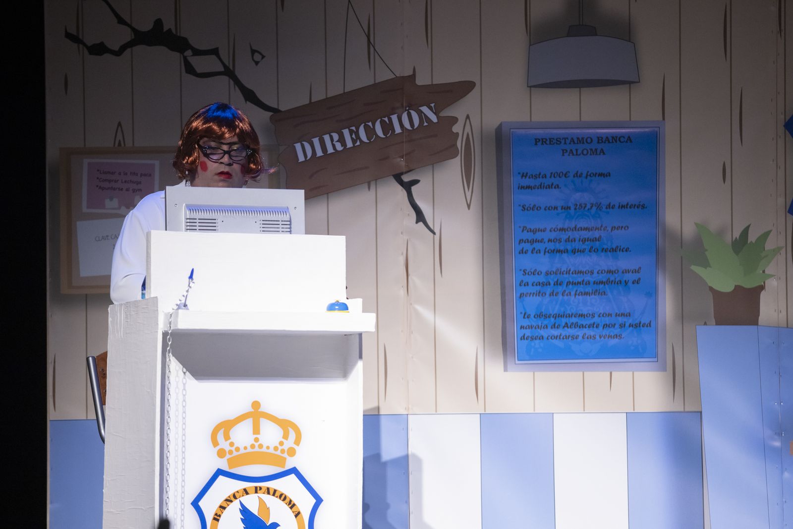 Imágenes de la actuación del cuarteto de Huelva "El plan Bellavista" en el Carnaval Colombino