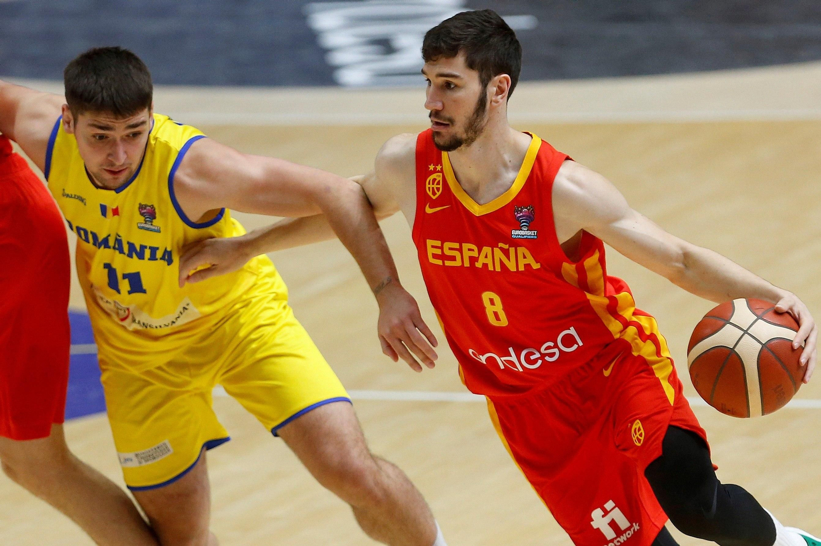 Las fotos del España-Rumanía