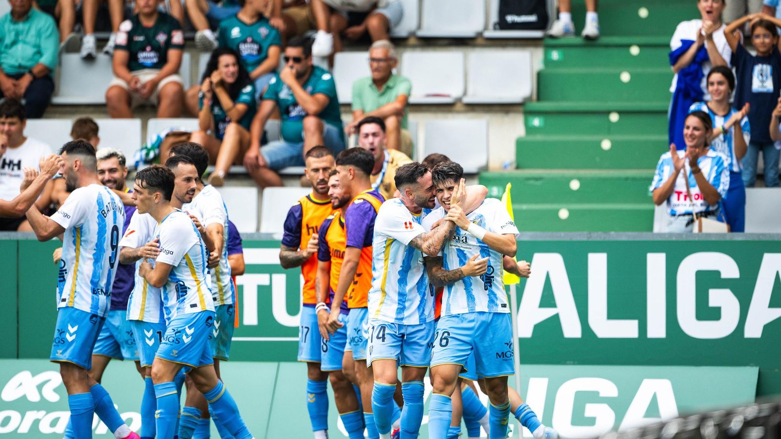 Racing de Ferrol - Málaga CF, en fotos