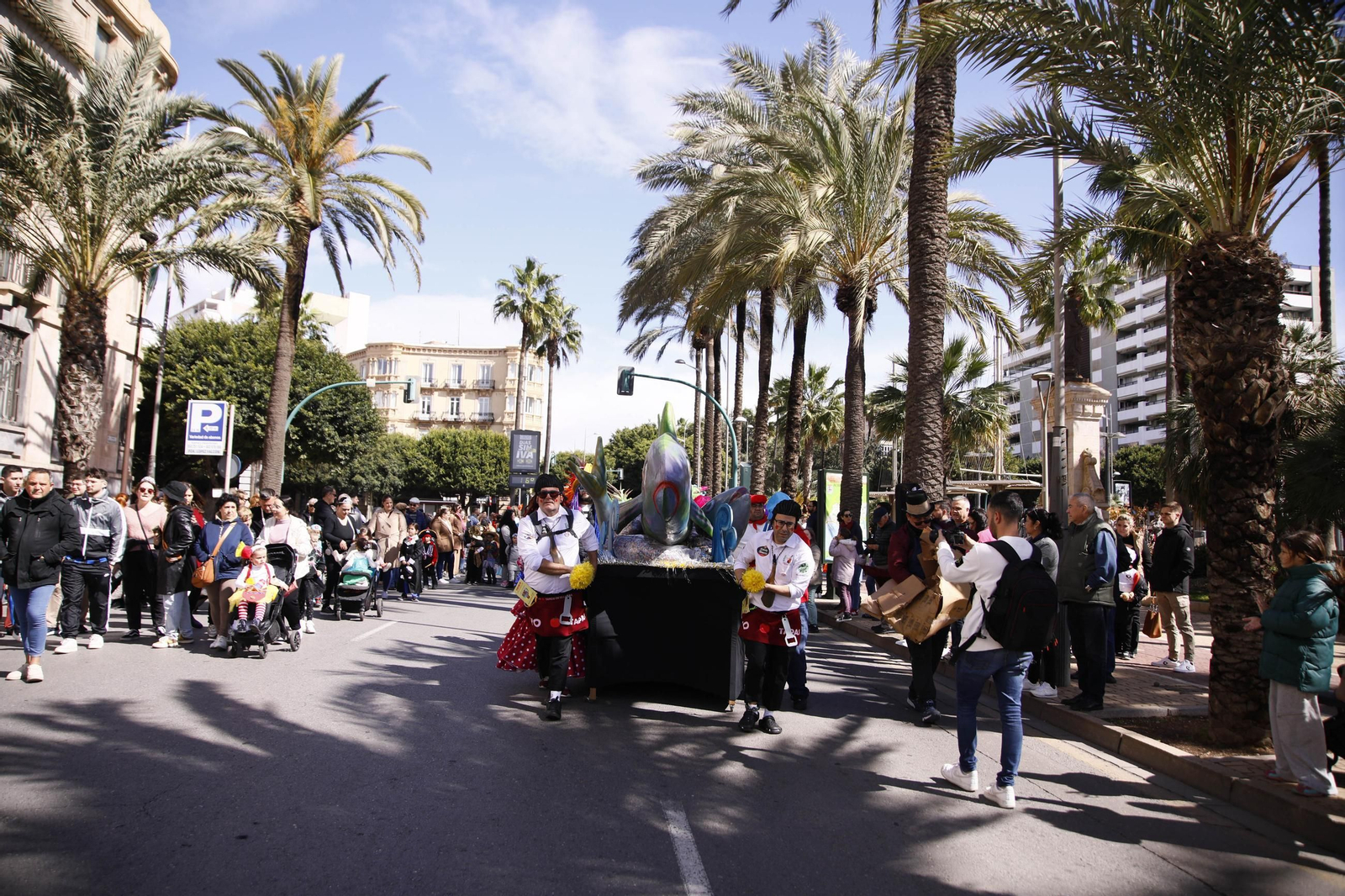 Las imágenes del entierro de la sardina en Almería