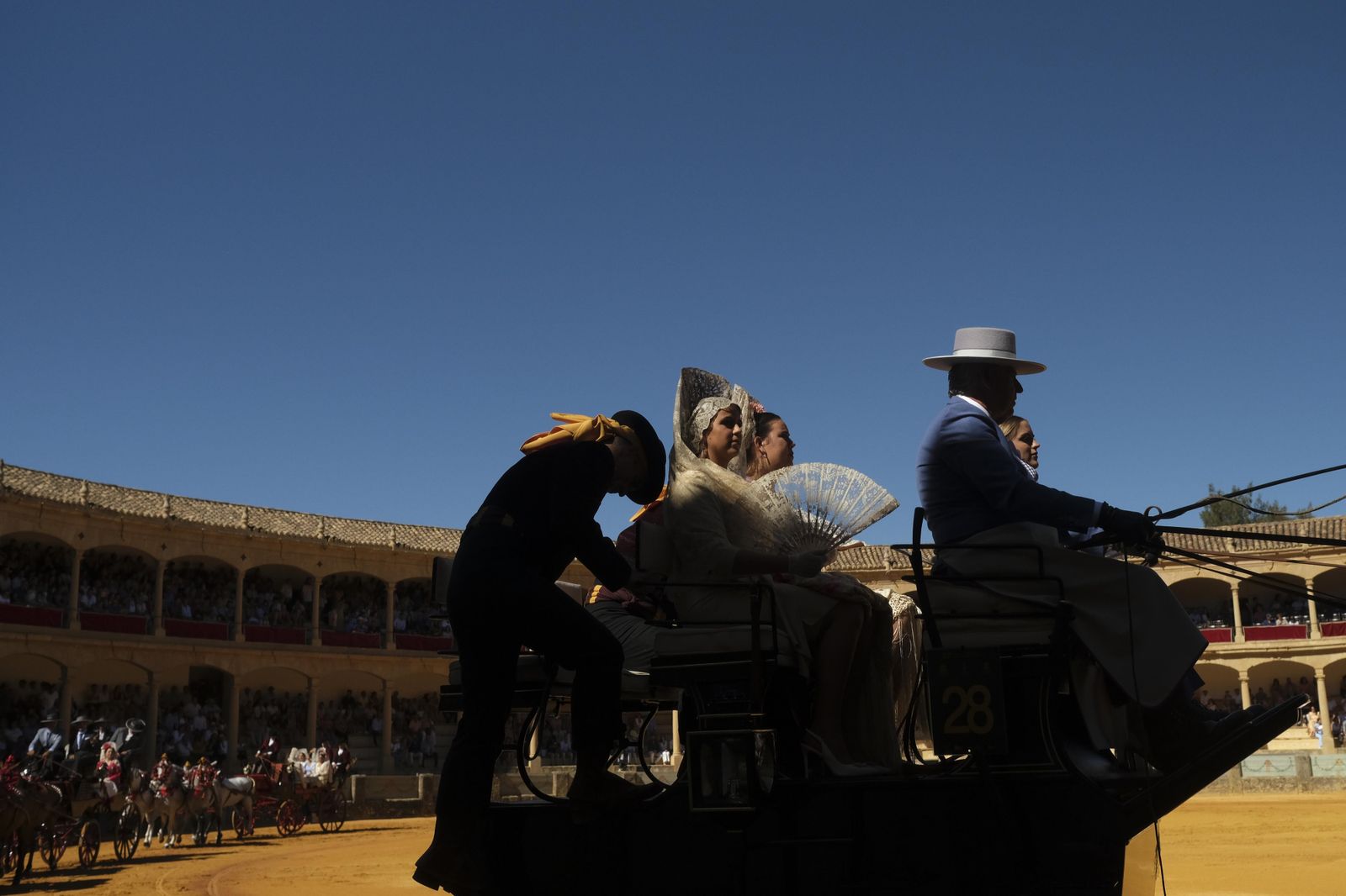 Concurso de enganches de Ronda, en fotos.