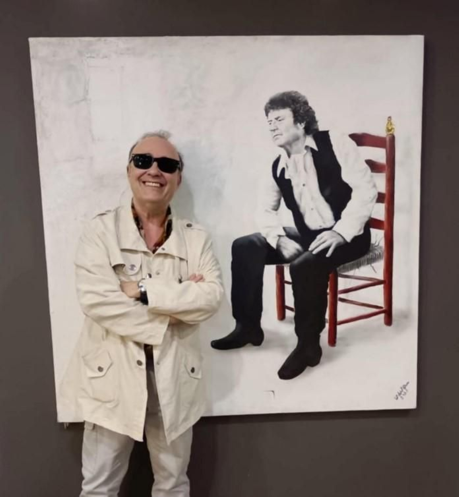 El historiador cinematogáfico y musical, novelista y ensayista Carlos Aguilar.