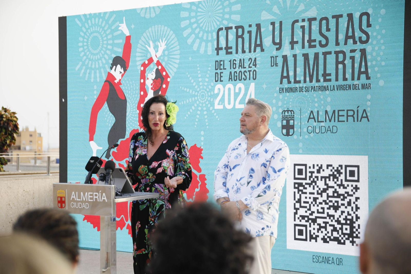 Presentación de la Feria de Almería 2024 en honor de la Virgen del Mar, en imágenes
