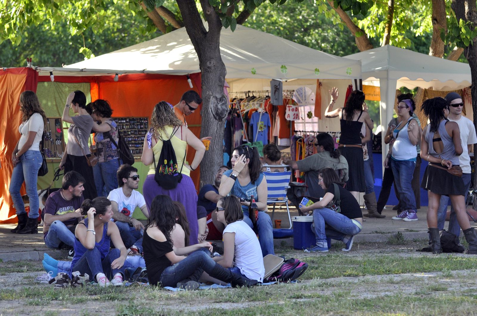 Encuentro alternativo en el Parque del Alamillo.