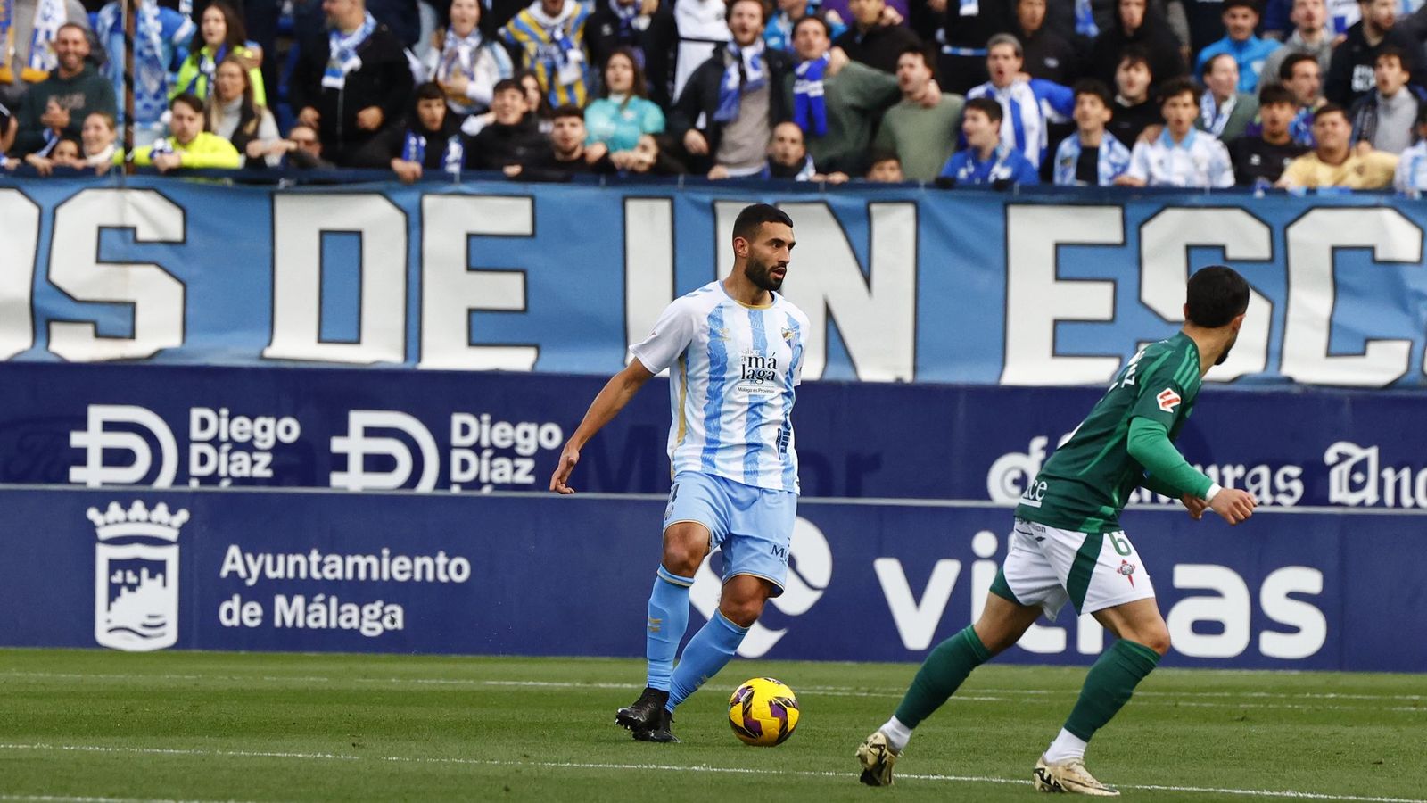 El Málaga CF-Racing de Ferrol, en fotos