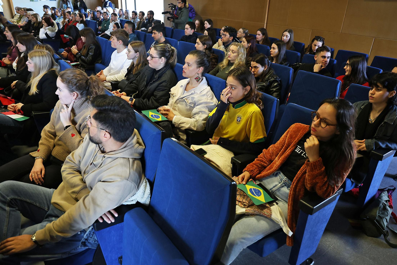 Imágenes de la bienvenida a estudiantes Erasmus de la Universidad de Huelva