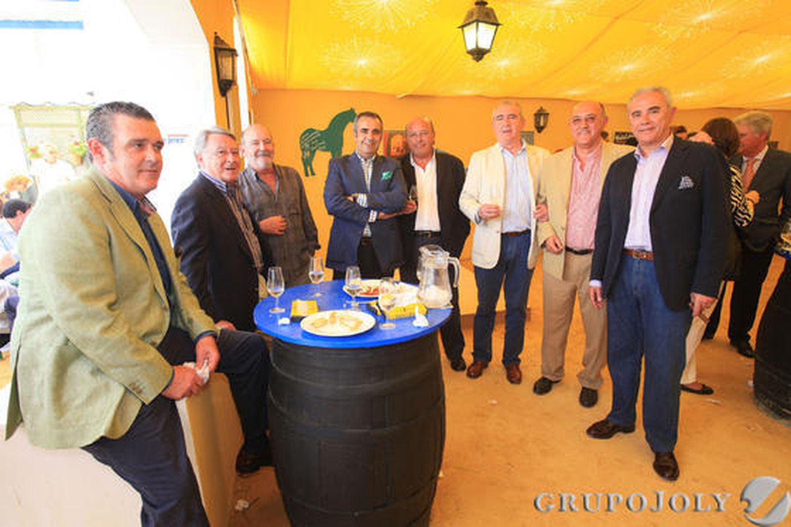 Representantes de Cajasol, RSM Gasso Auditores, construcciones Cozar-17, Martínez y Riquelme y Moral Asesores.

Foto: Vanesa Lobo