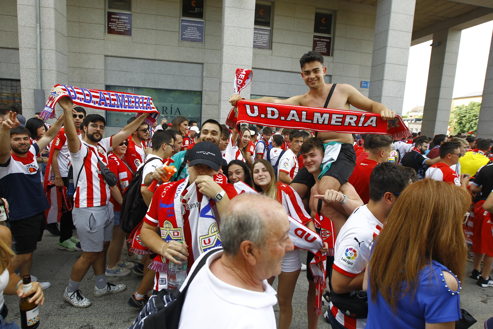 Imágenes del C.D. Leganés-U.D. Almería. Ascenso a la Liga Santander de Fútbol