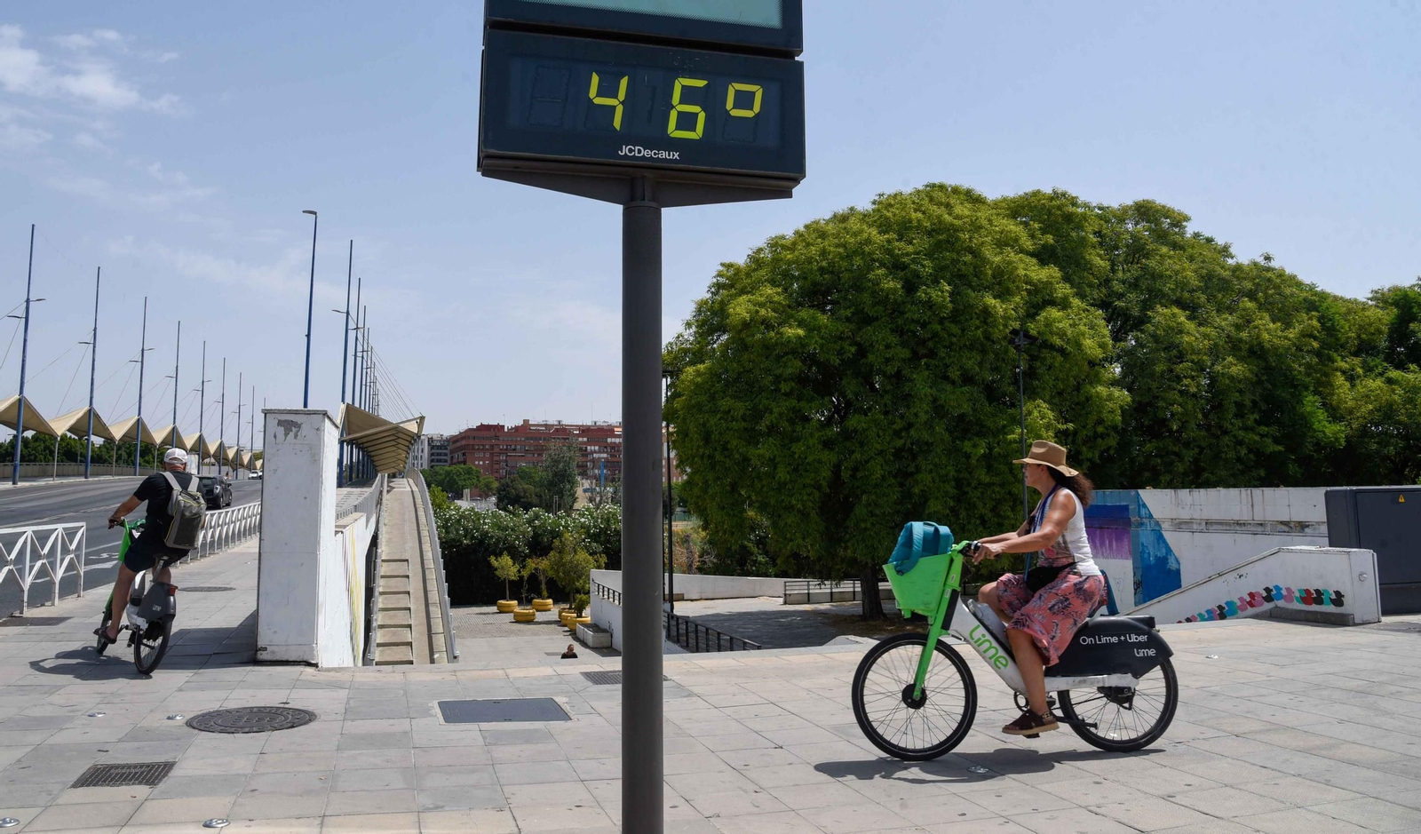 Calor extremo en Sevilla
