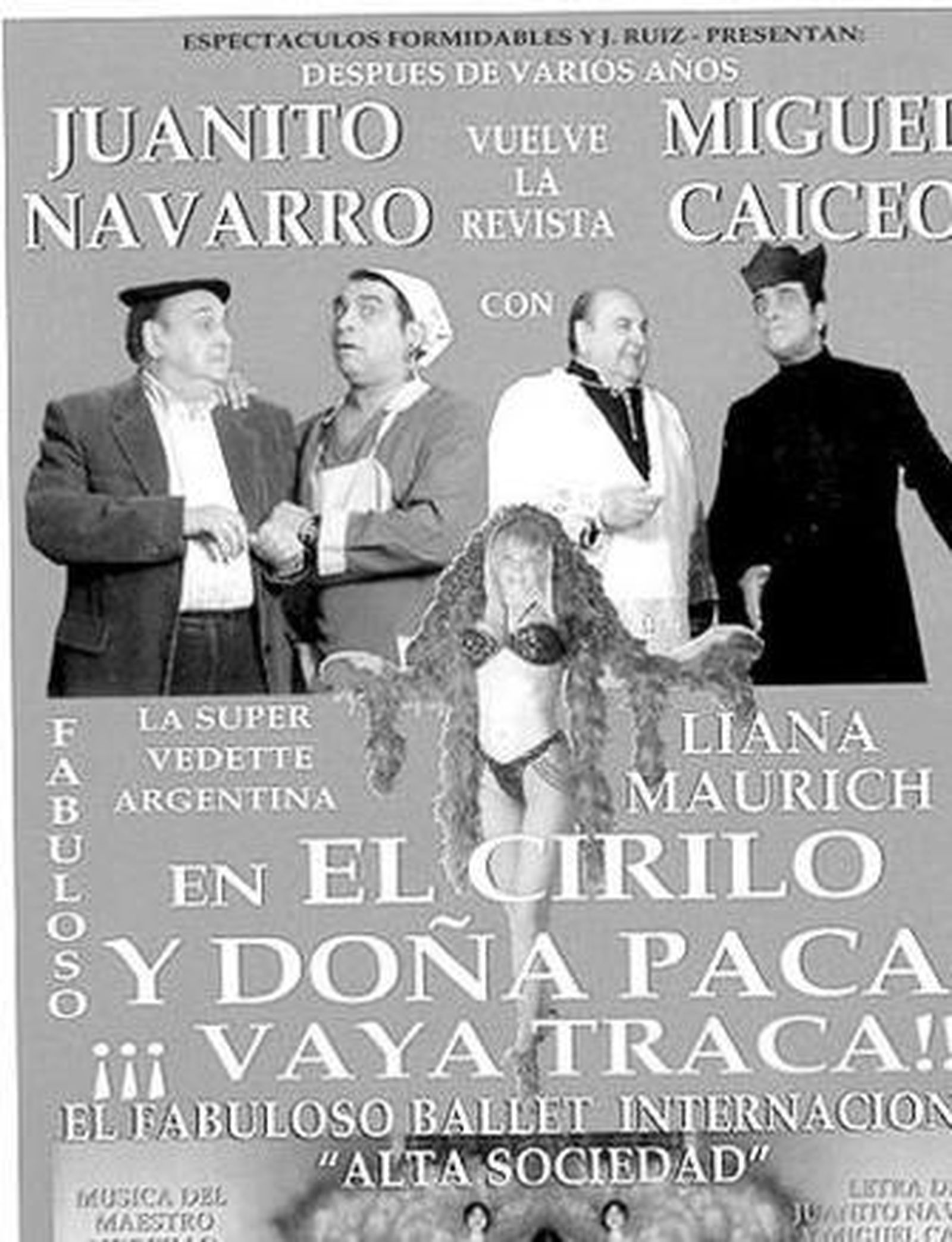Cartel de la obra teatral.