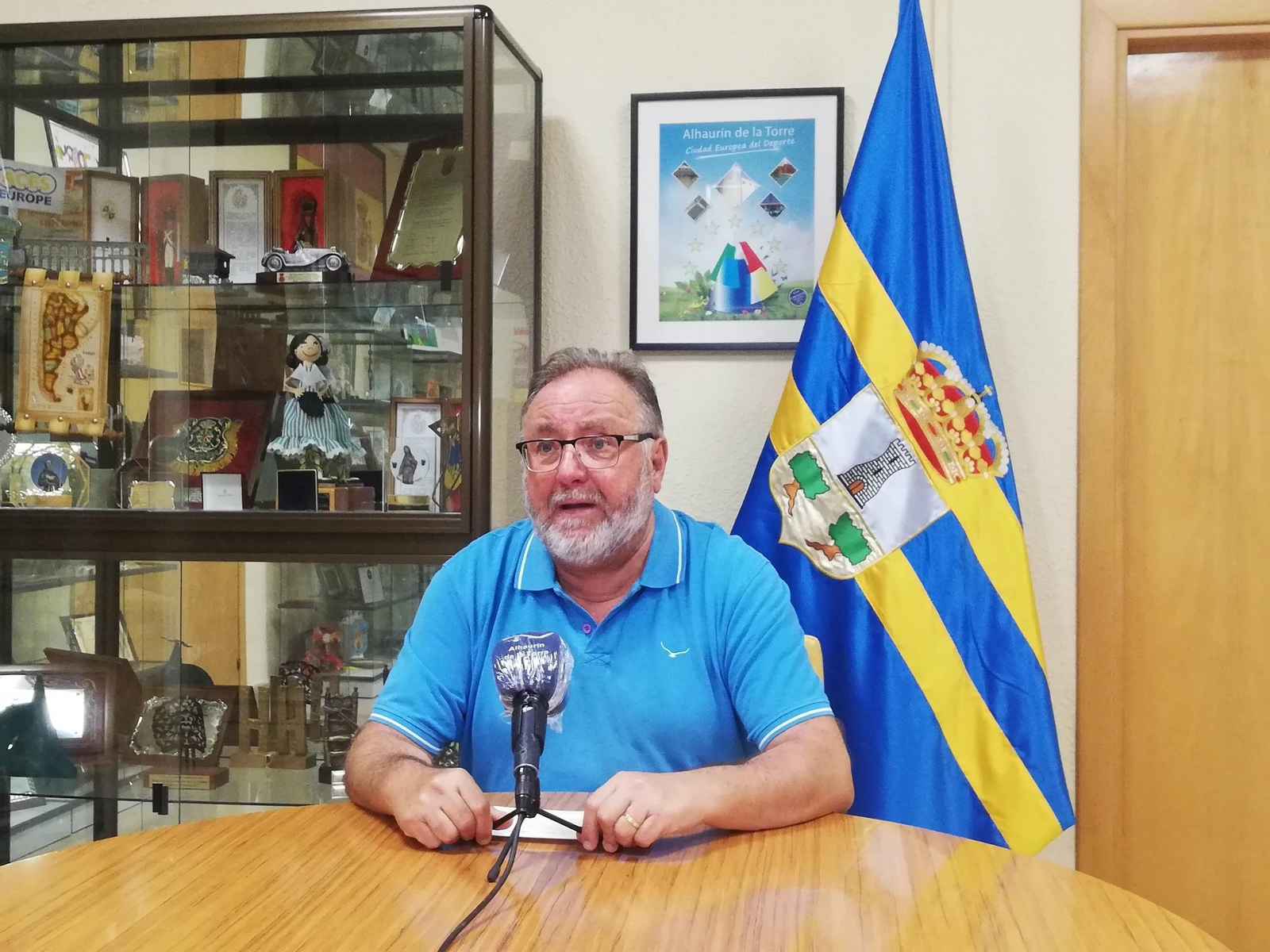 El acalde de Alhaurín de la Torre, Joaquín Villanova.