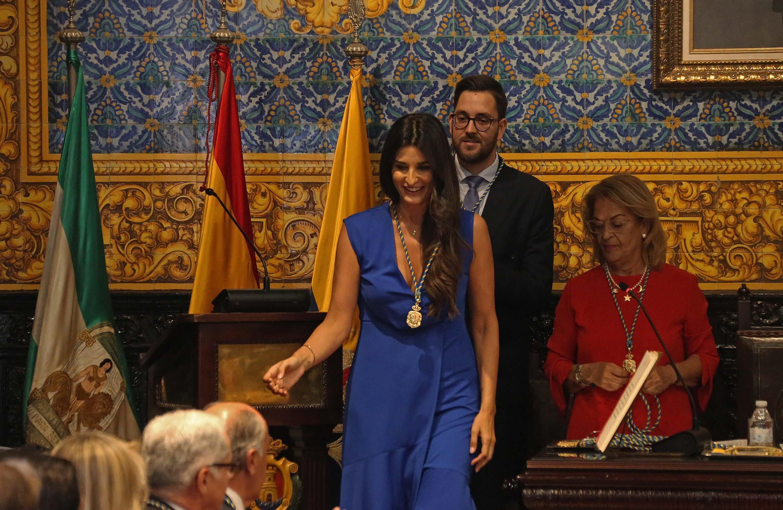 Fotos del pleno de investidura de José Ignacio Landaluce en Algeciras