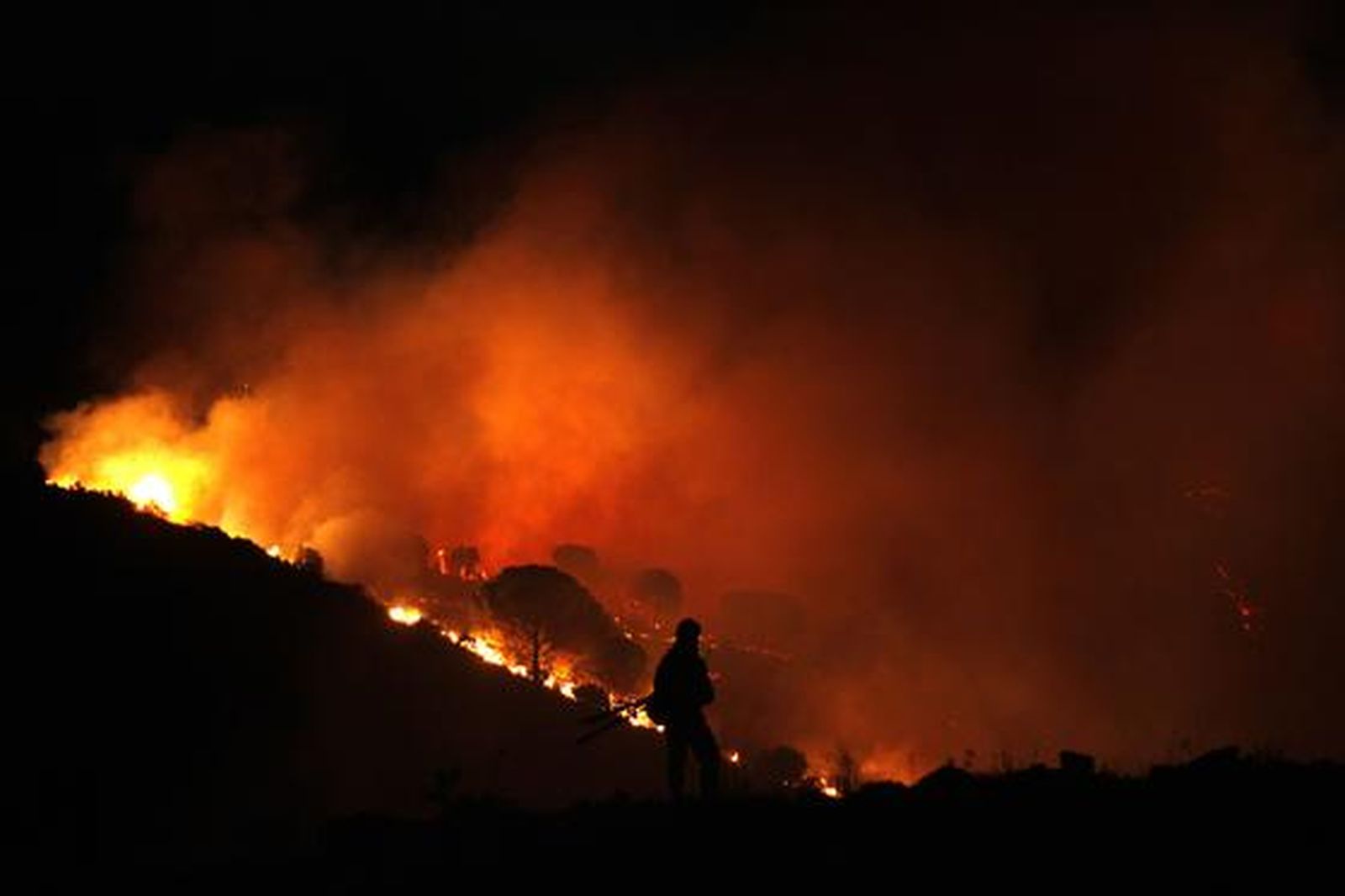 Imágenes del incendio de la Costa del Sol

Foto: EFE/ Reuters/ Lectores