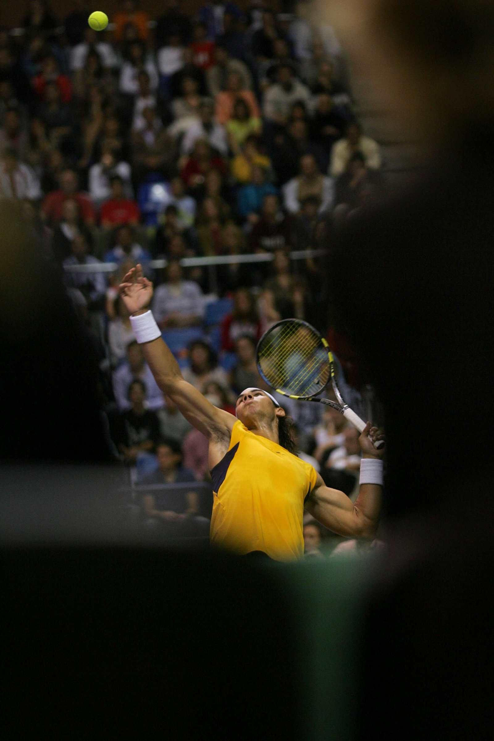 Cuando Rafa Nadal ya jugó en el Carpena