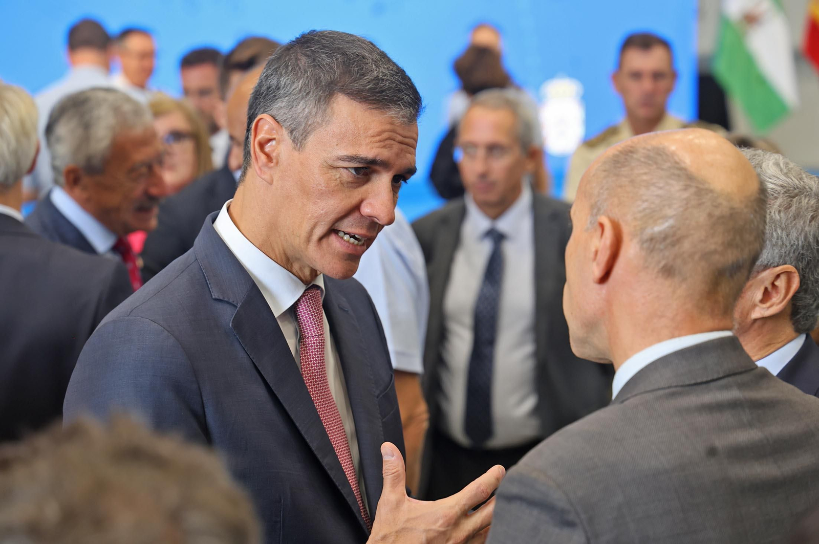 Imágenes de la inauguración del CEUS por Pedro Sánchez en Moguer