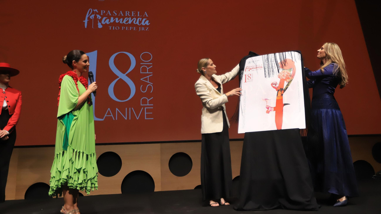 Imágenes de la presentación de La Pasarela Flamenca Tio Pepe 2025