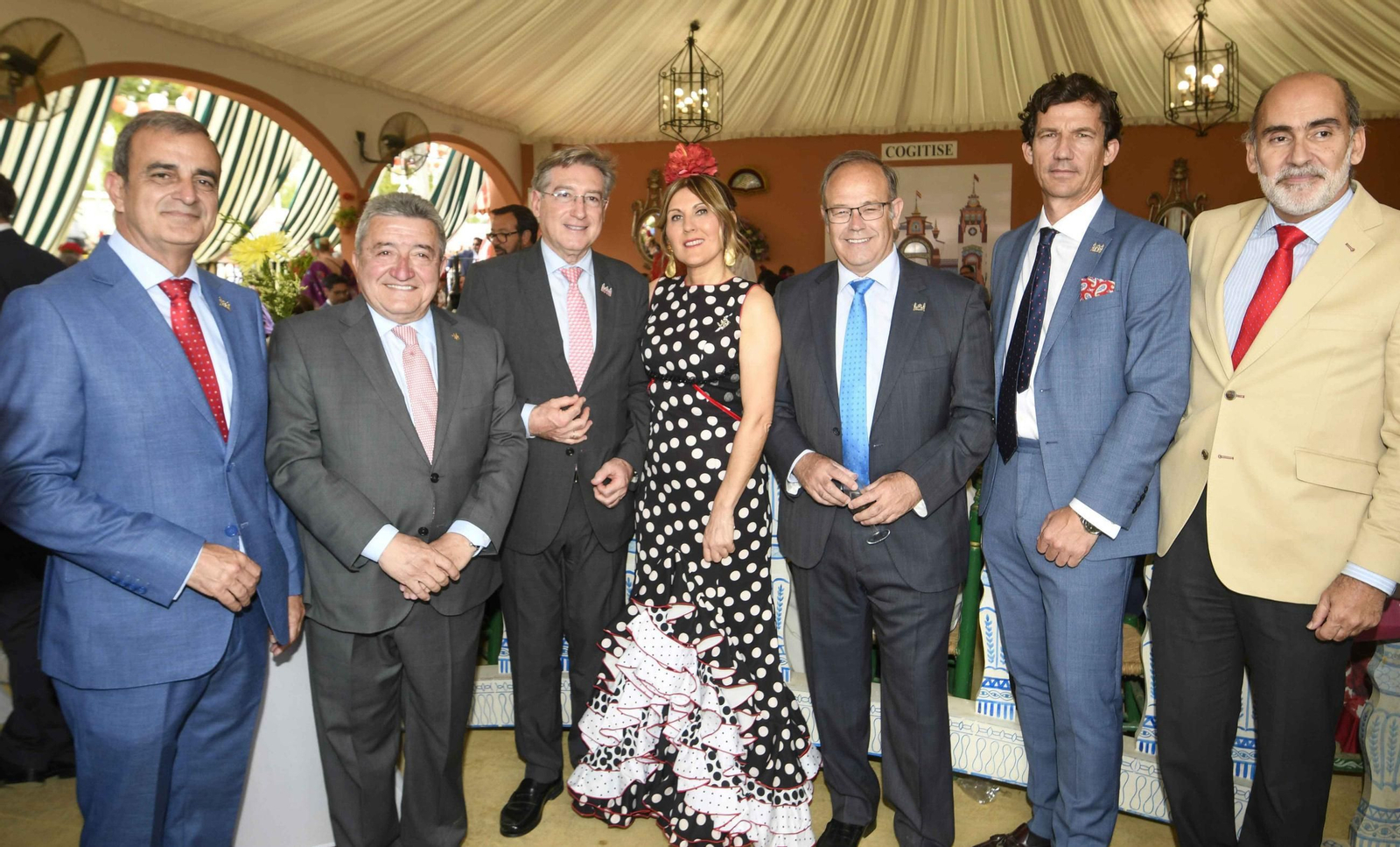 Recepción oficial de Feria del Colegio Oficial de Graduados e Ingenieros Técnicos Industriales de Sevilla