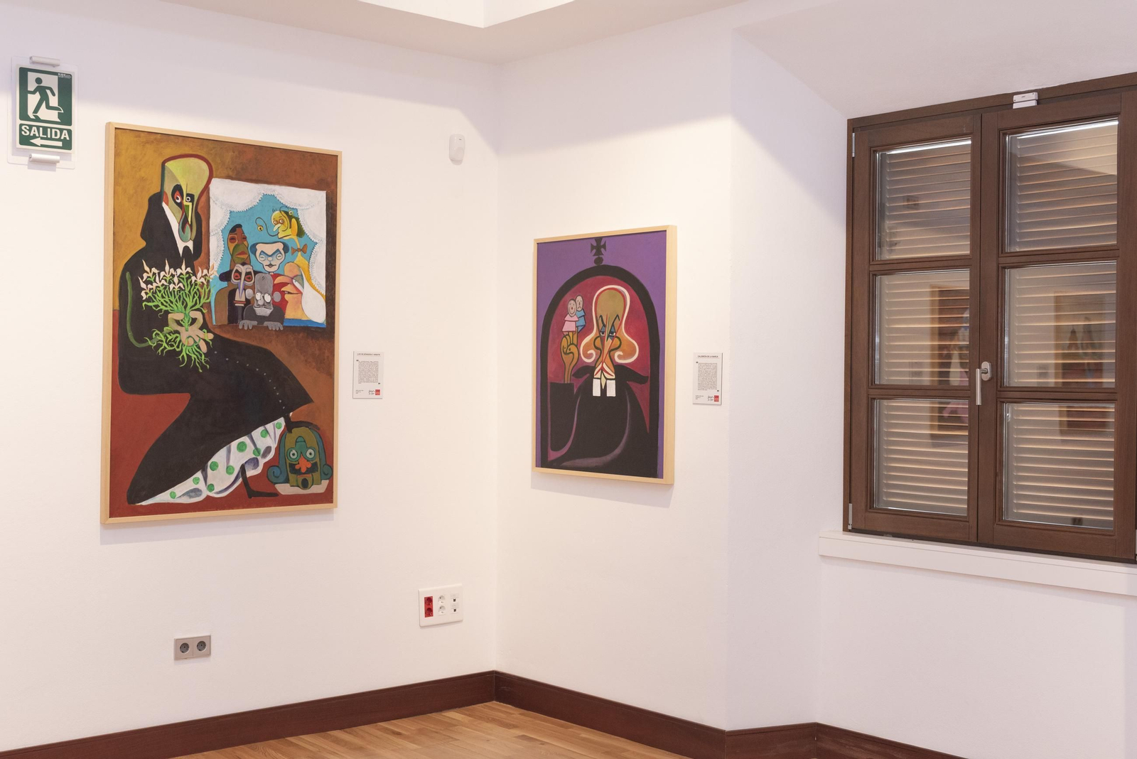 Fotos de la exposición permanente de Andrés Vázquez de Sola en el Centro de Arte Contemporáneo de San Roque