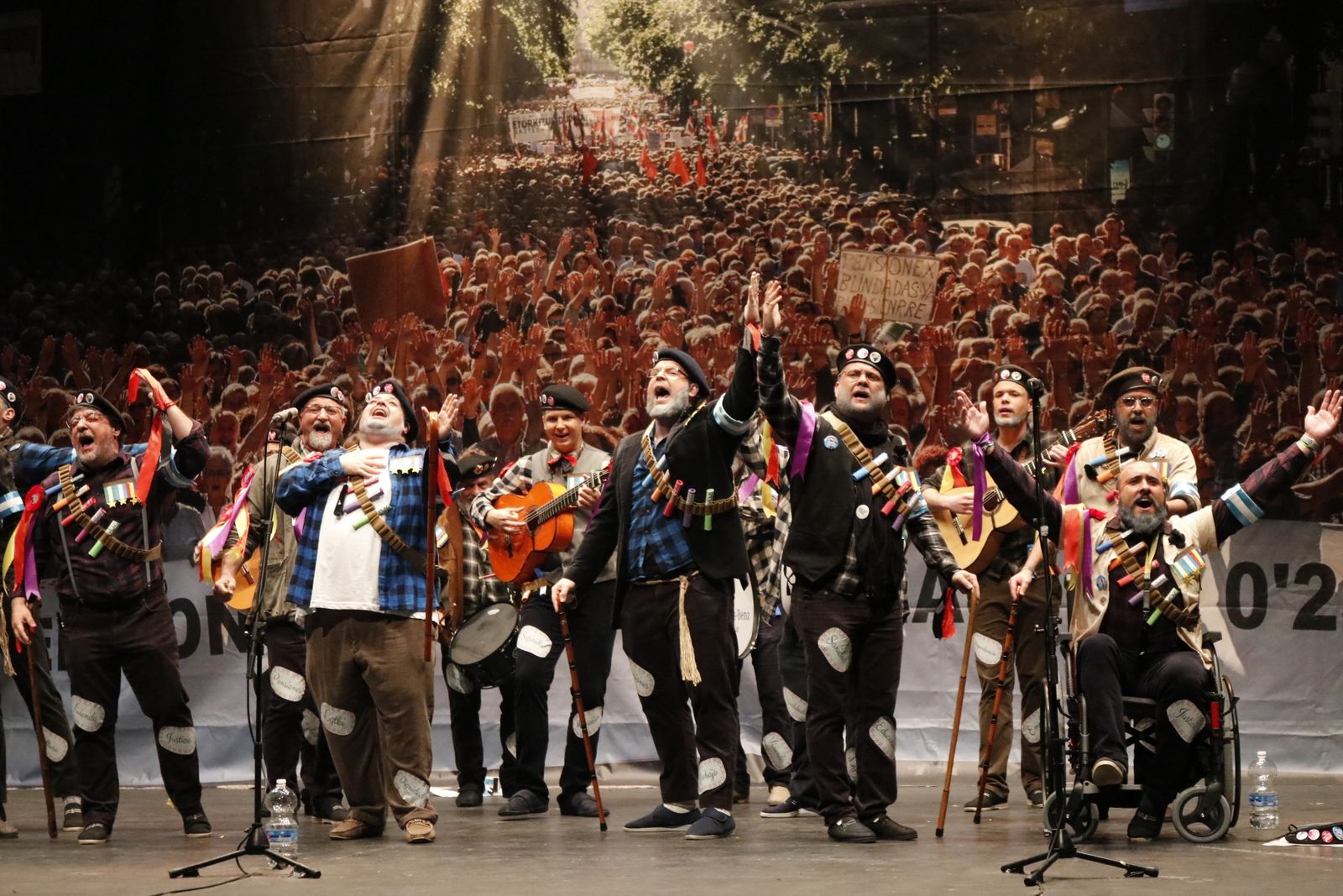 Final del concurso de Carnaval de la Concha Fina de La Línea