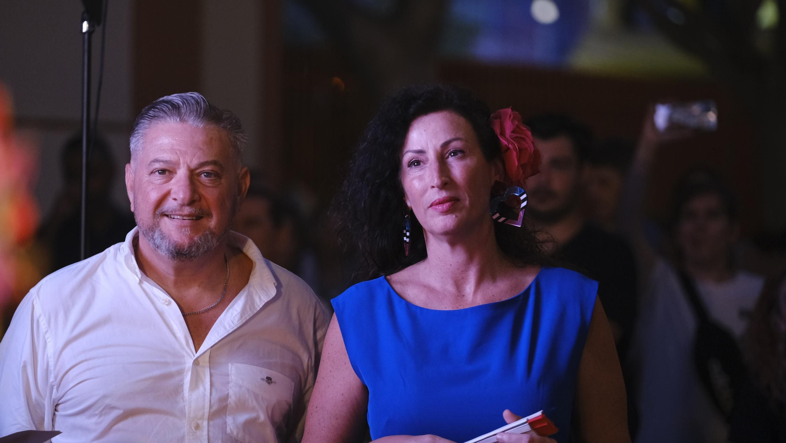 El pregón de la Feria de Almería 2025 y el encendido de la portada, en imágenes