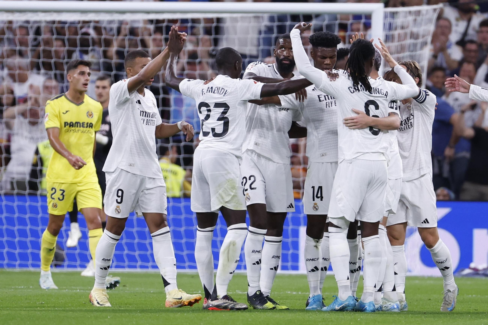 Las mejores imágenes del Real Madrid - Villarreal