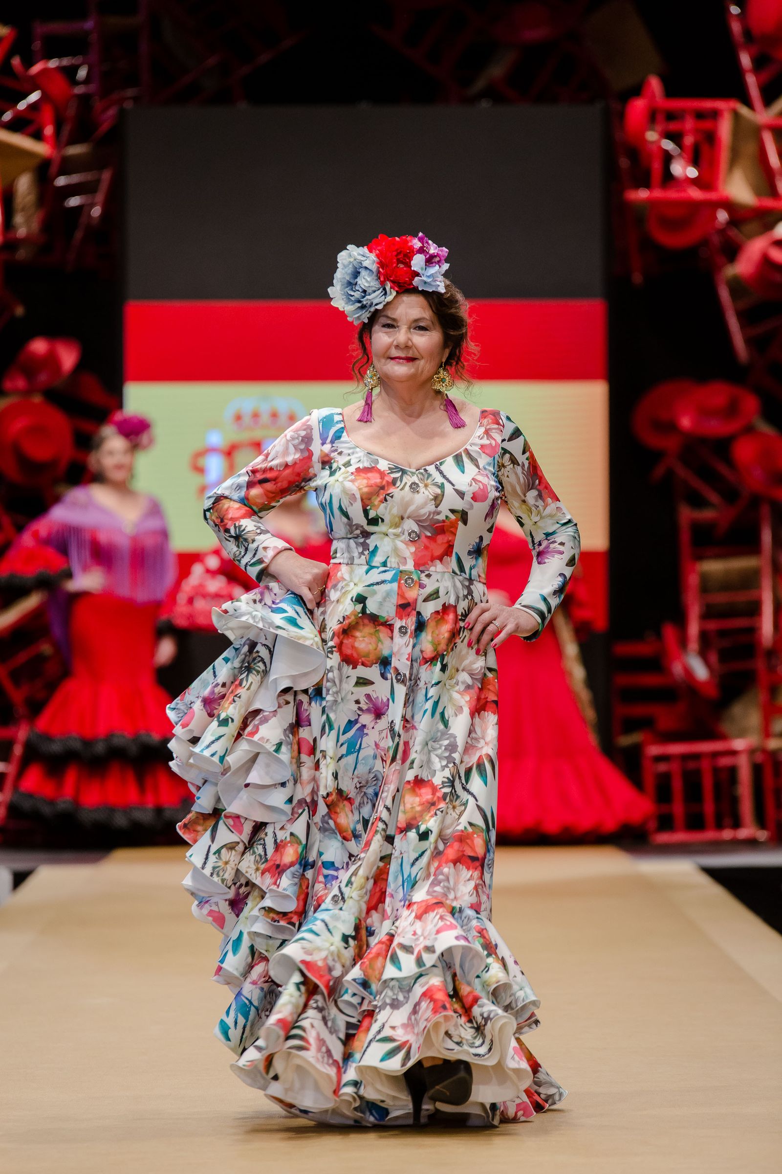 Pasarela Flamenca Jerez 2019: Mujeres con Solera y El Arcón de Silvia, fotos del desfile
