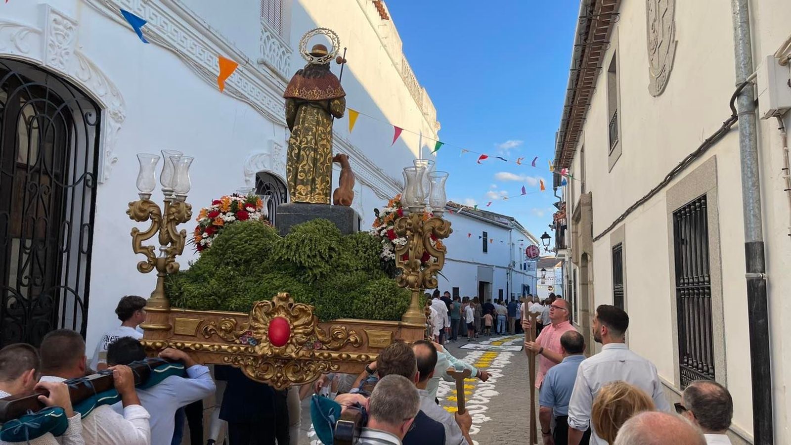 Las mejores imágenes de la celebración de San Roque en Dos Torres