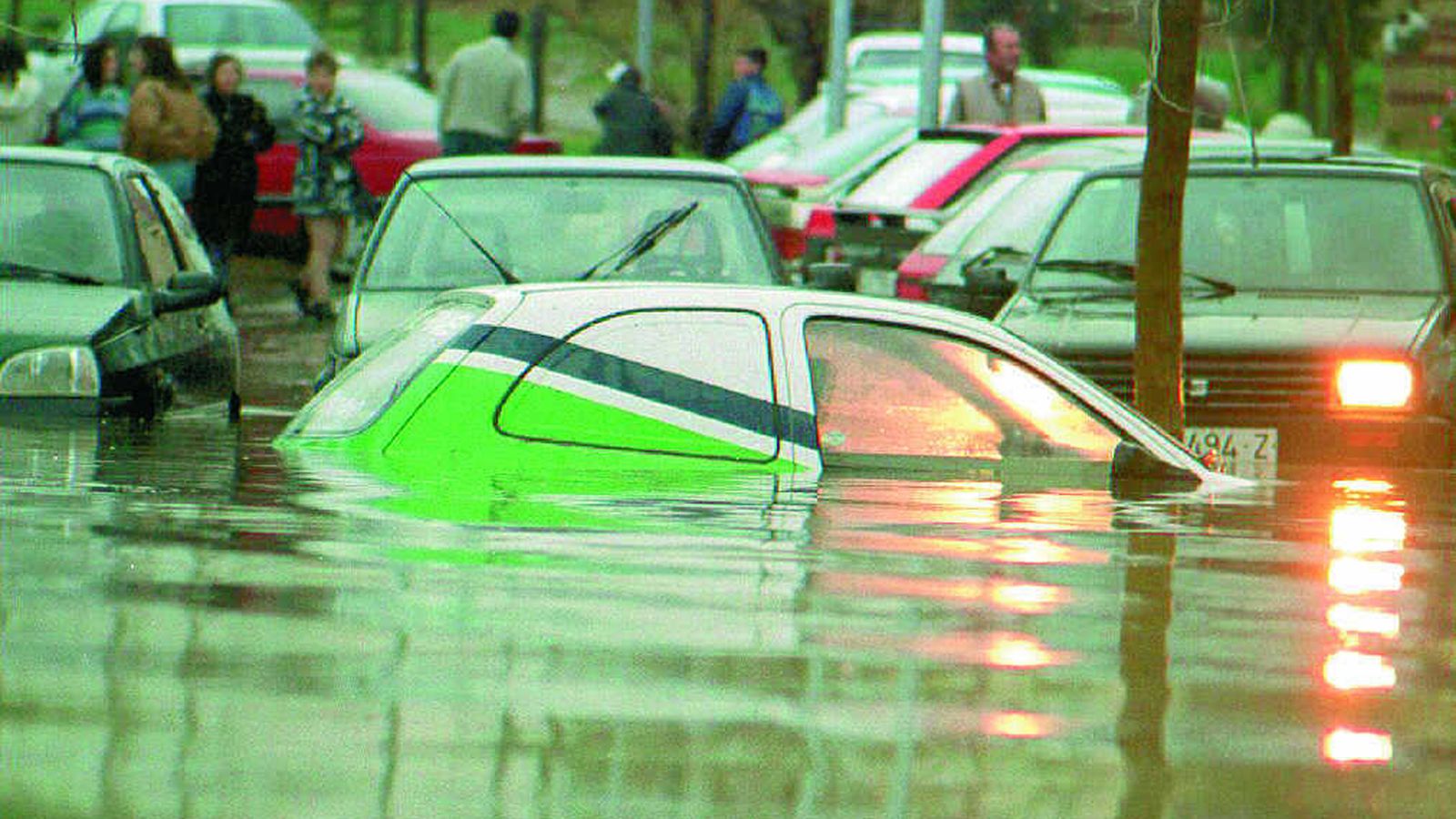 Centro de Jerez en 1996.
