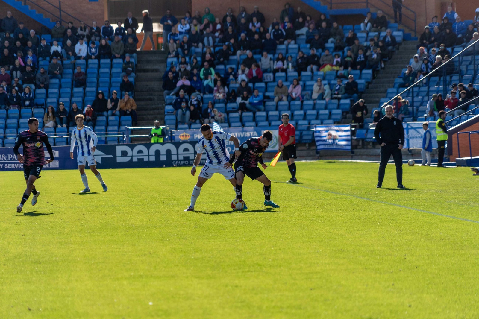Las mejores imágenes del partido Recreativo de Huelva-Águilas