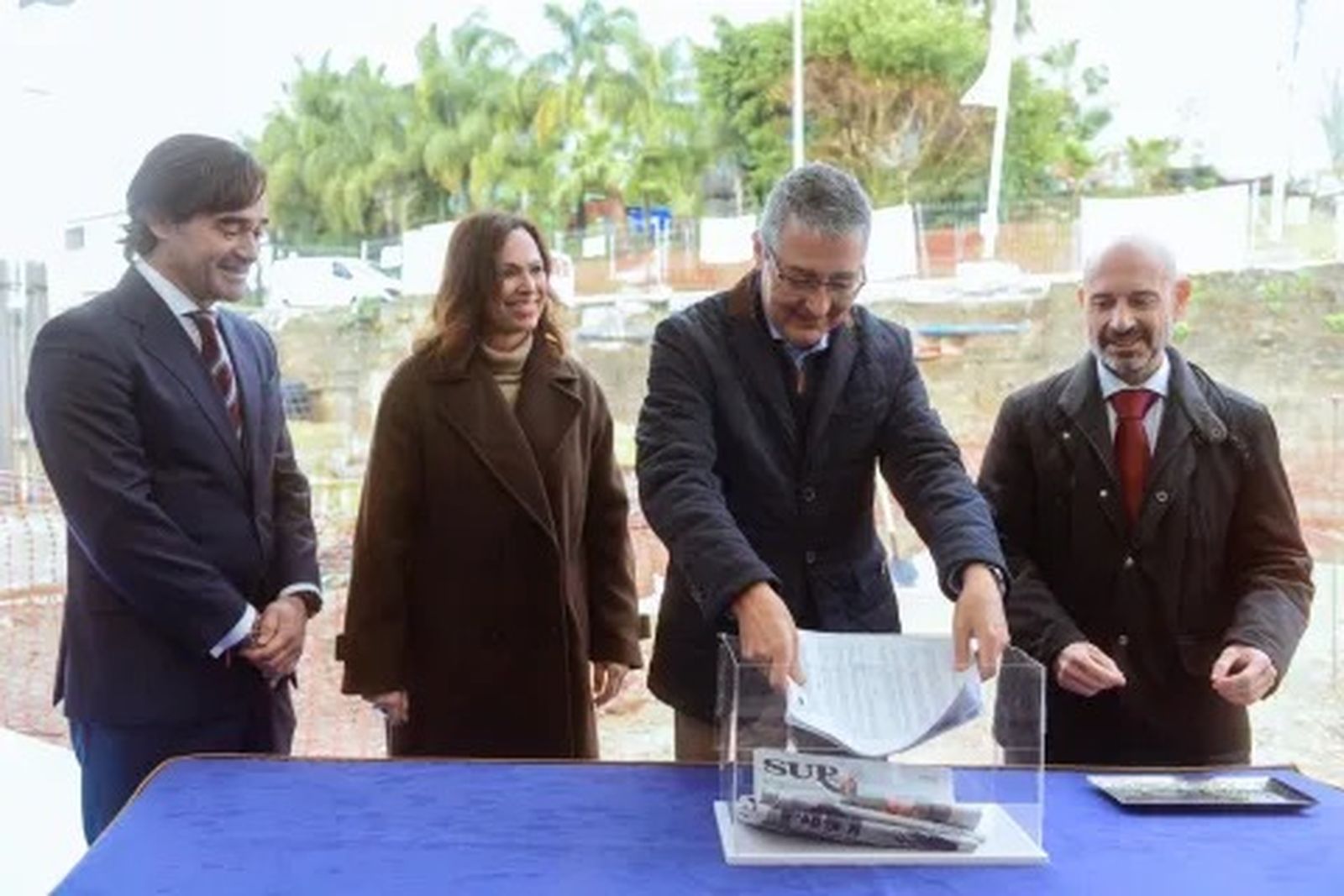Imagen de la presentación del proyecto de las 20 viviendas