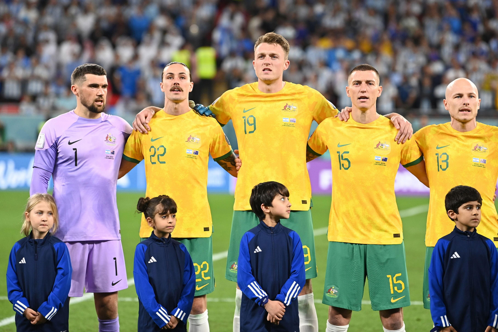 Las fotos del Argentina - Australia