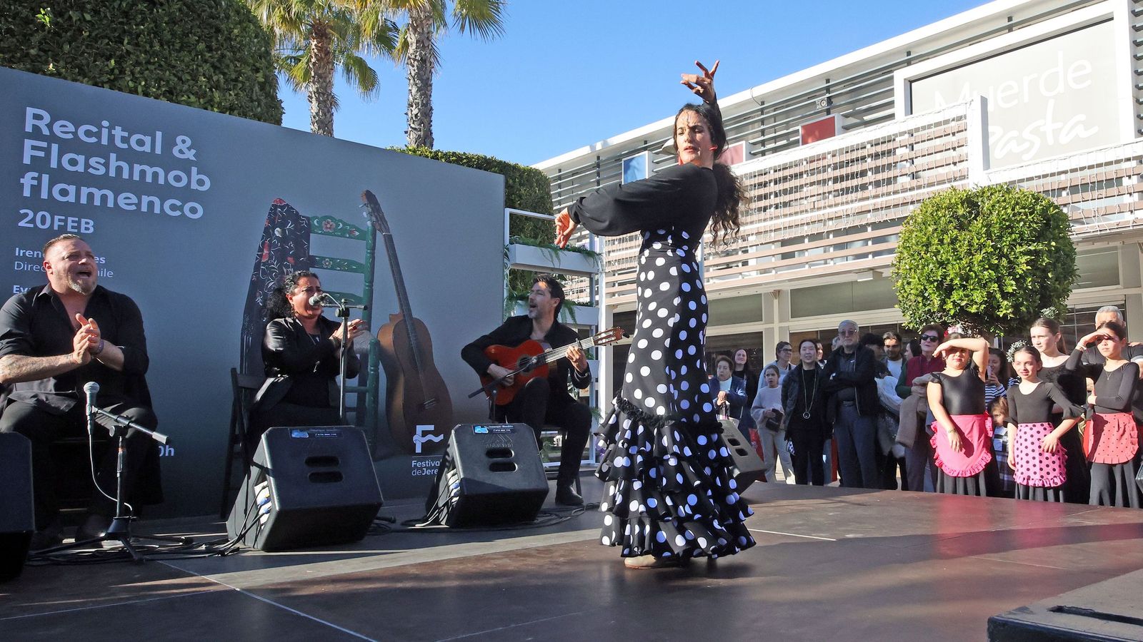 Recital y Flashmob en Luz Shopping Jerez