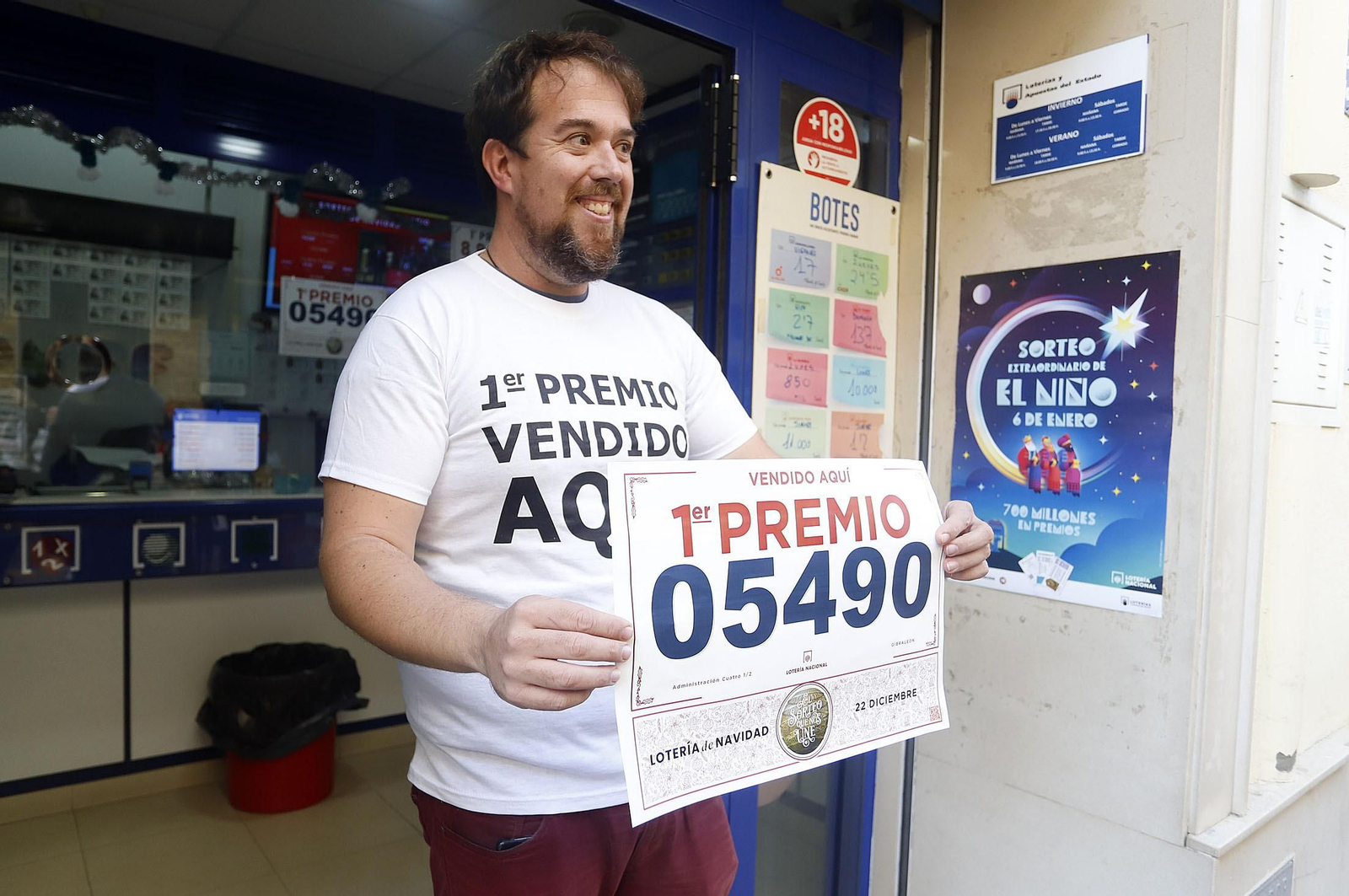 Las mejores imágenes del Gordo de la Lotería en Gibraleón