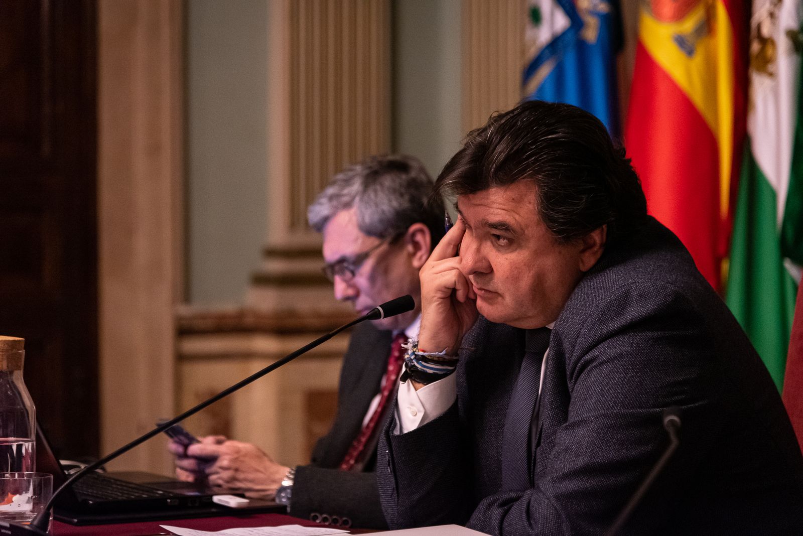 Imágenes del pleno extraordinario para la aprobación de los presupuestos del Ayuntamiento de Huelva