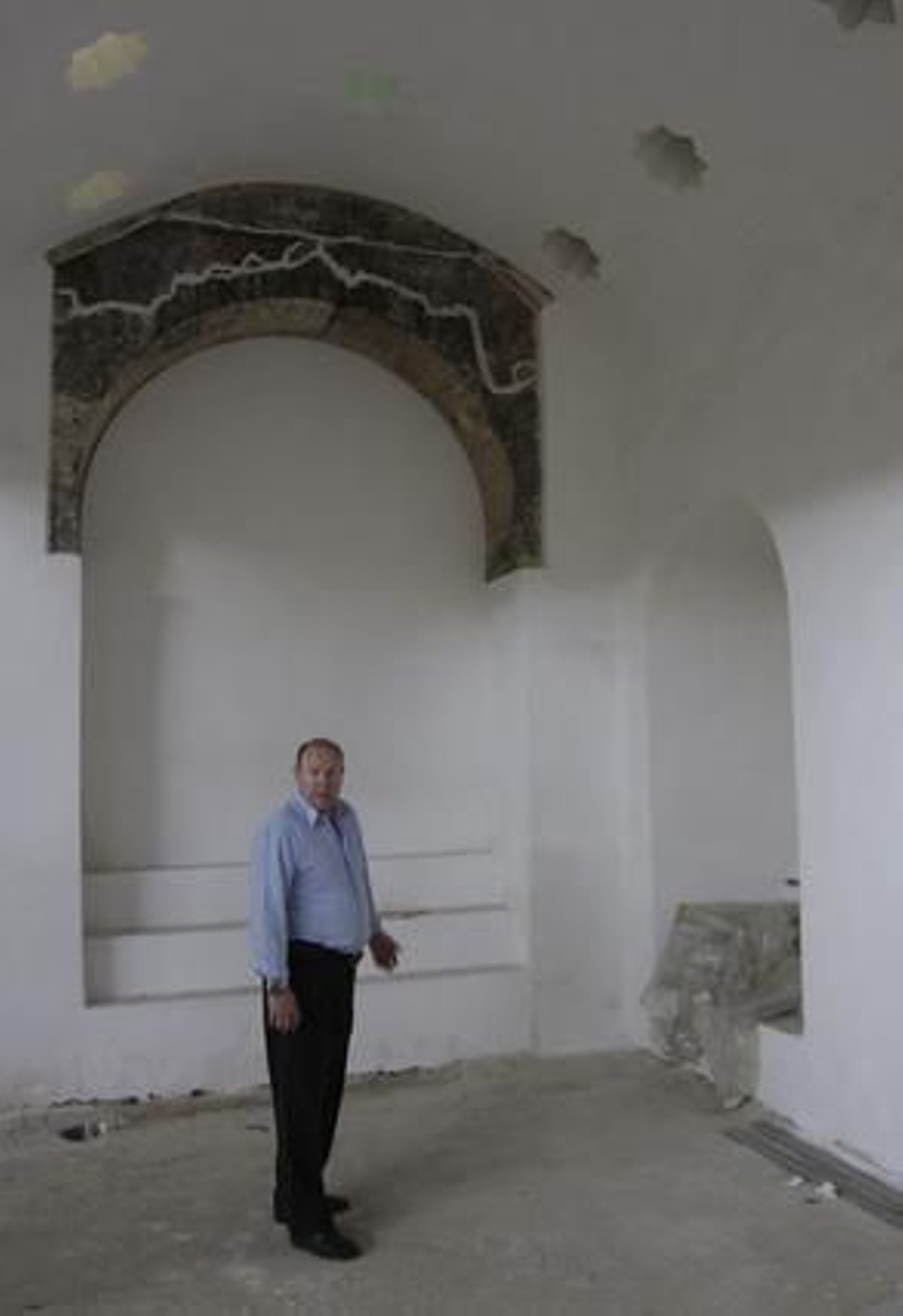 Un arco del interior de los baños.

Foto: José Ángel García