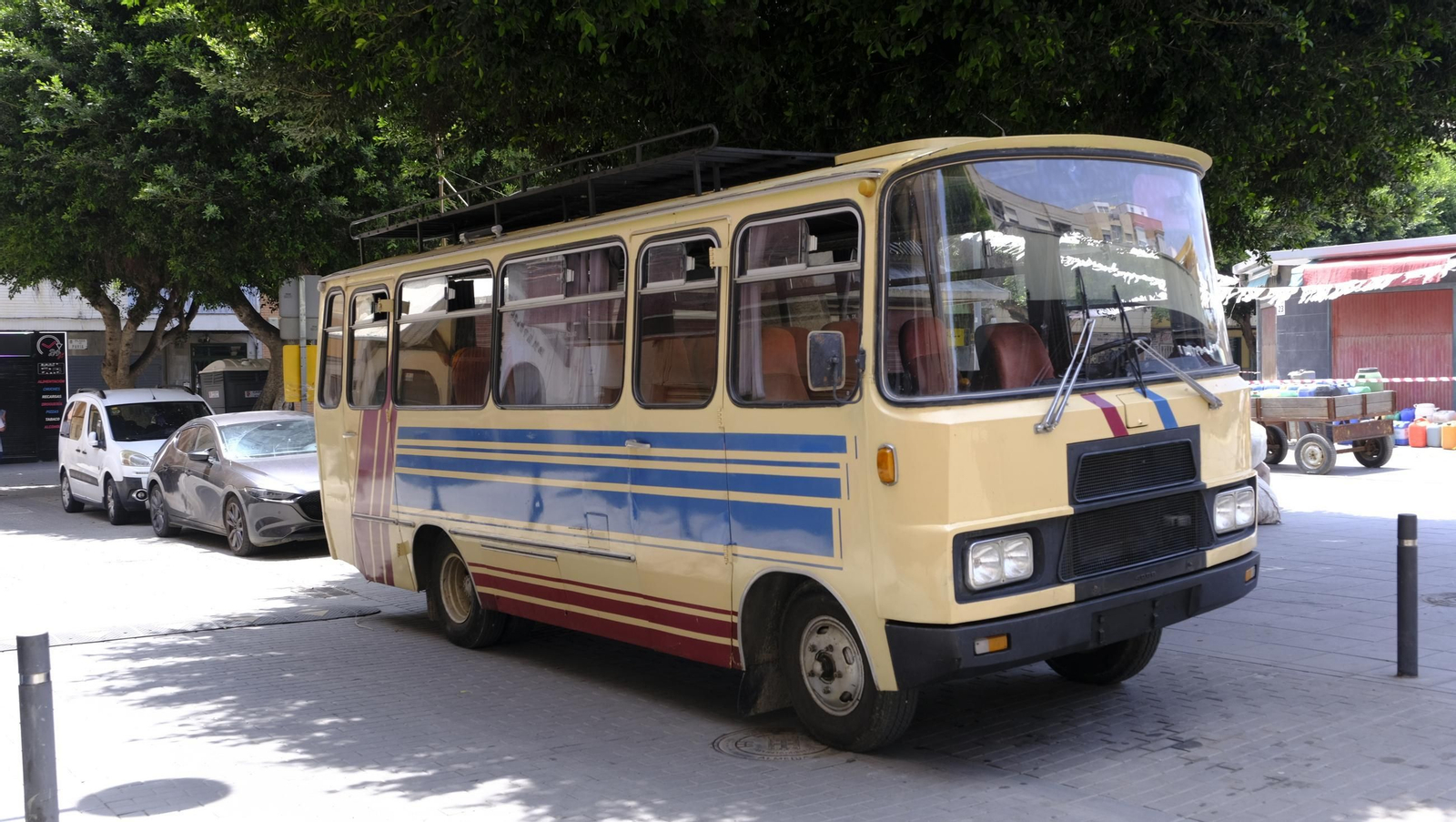 Imágenes del rodaje de la película "La Momia" en Almería