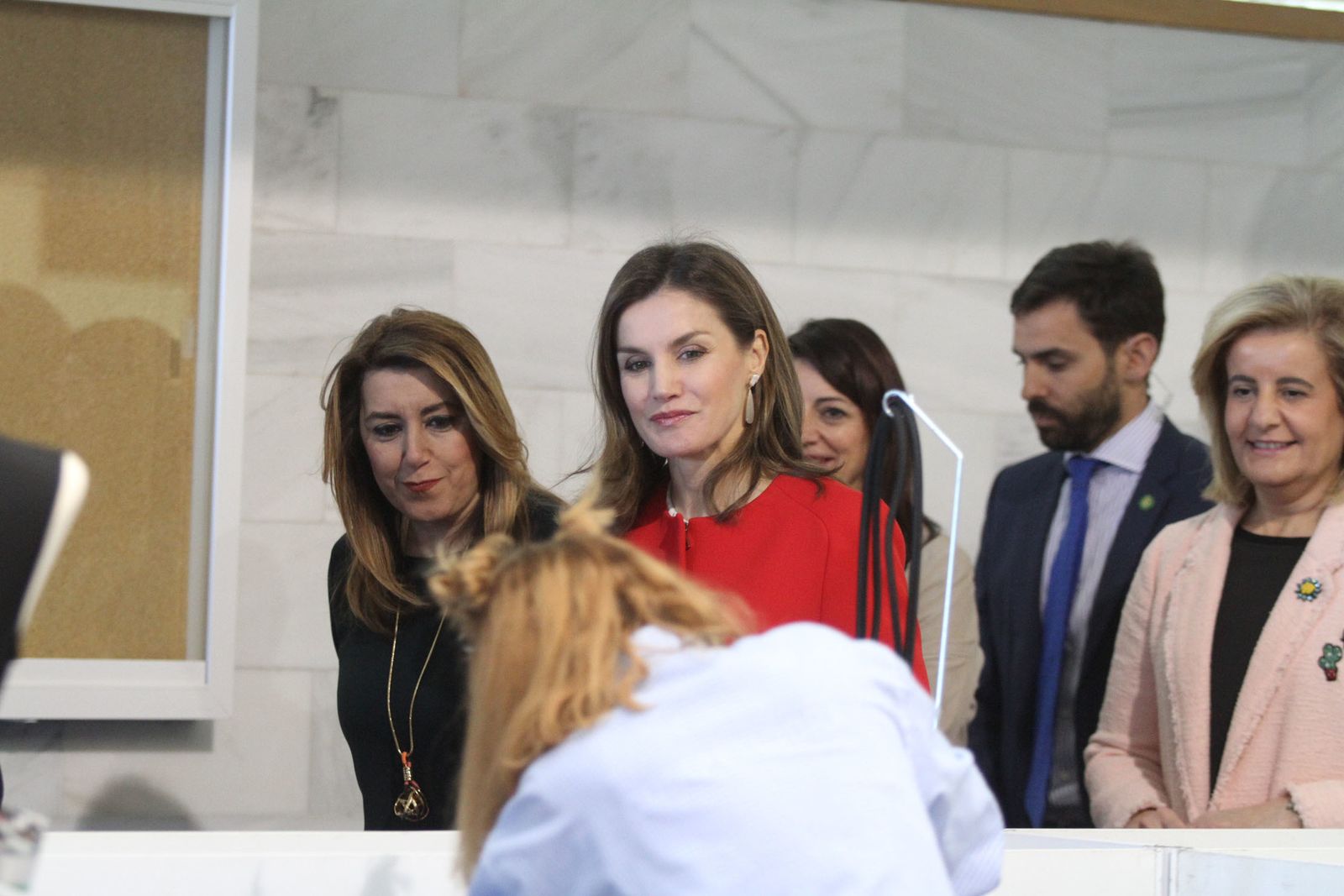 Imágenes de la visita de la reina Letizia a Huelva