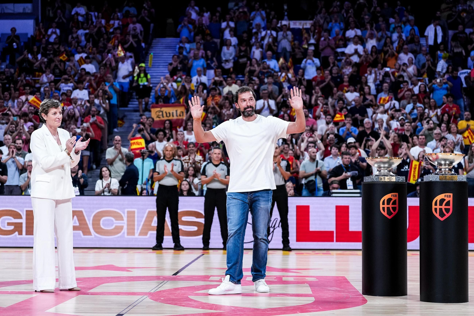 Las mejores fotos del España - Alemania de baloncesto