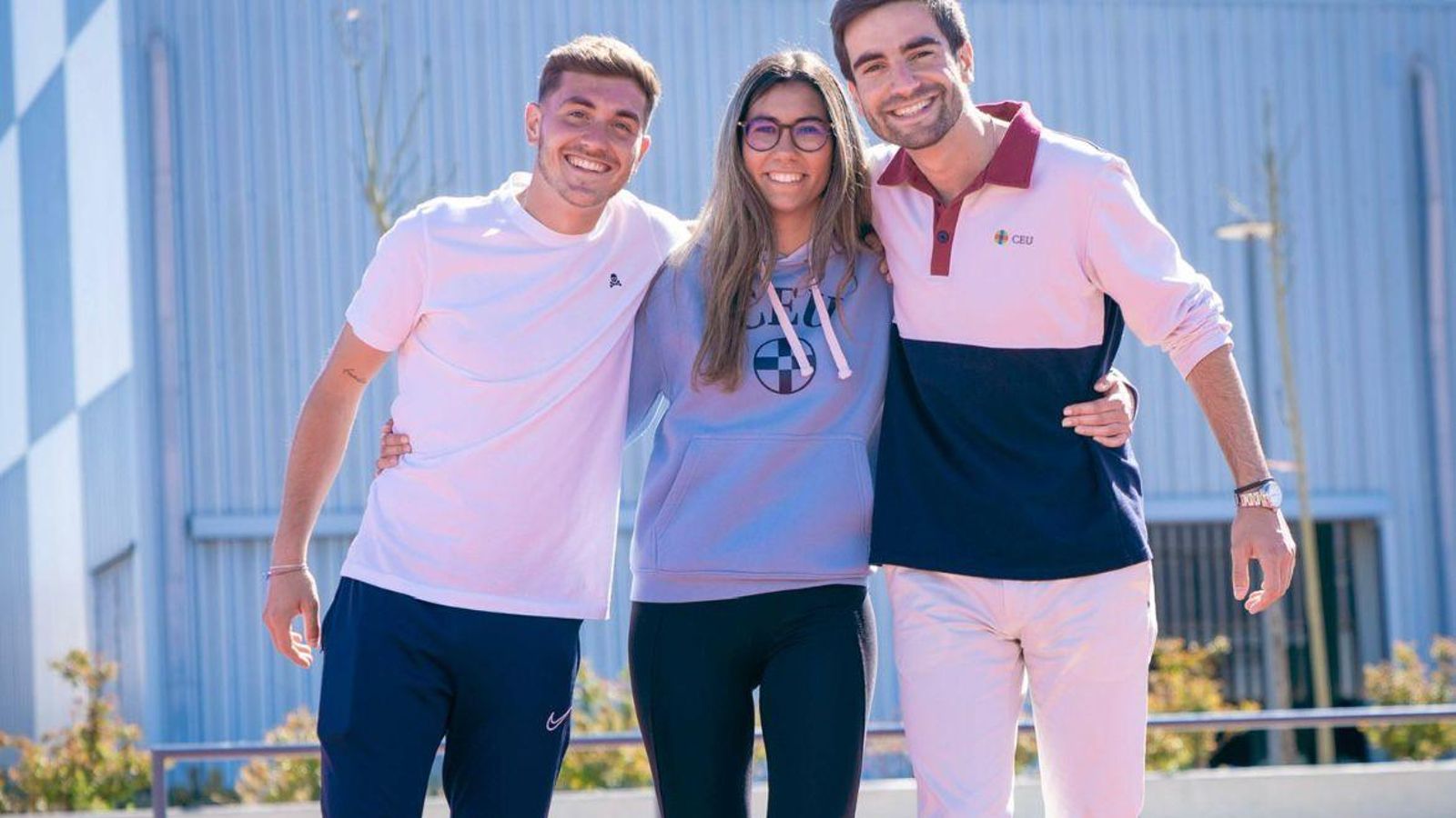 Estudiantes del CEU.