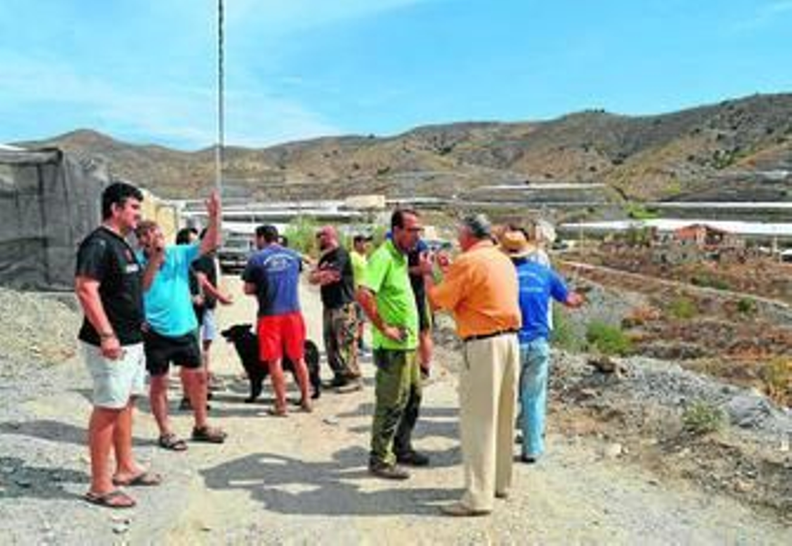 Los productores no disponen del caudal suficiente para el desarrollo de sus cultivos.