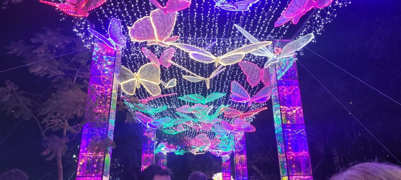 El Festival de las Linternas de Málaga, en fotos