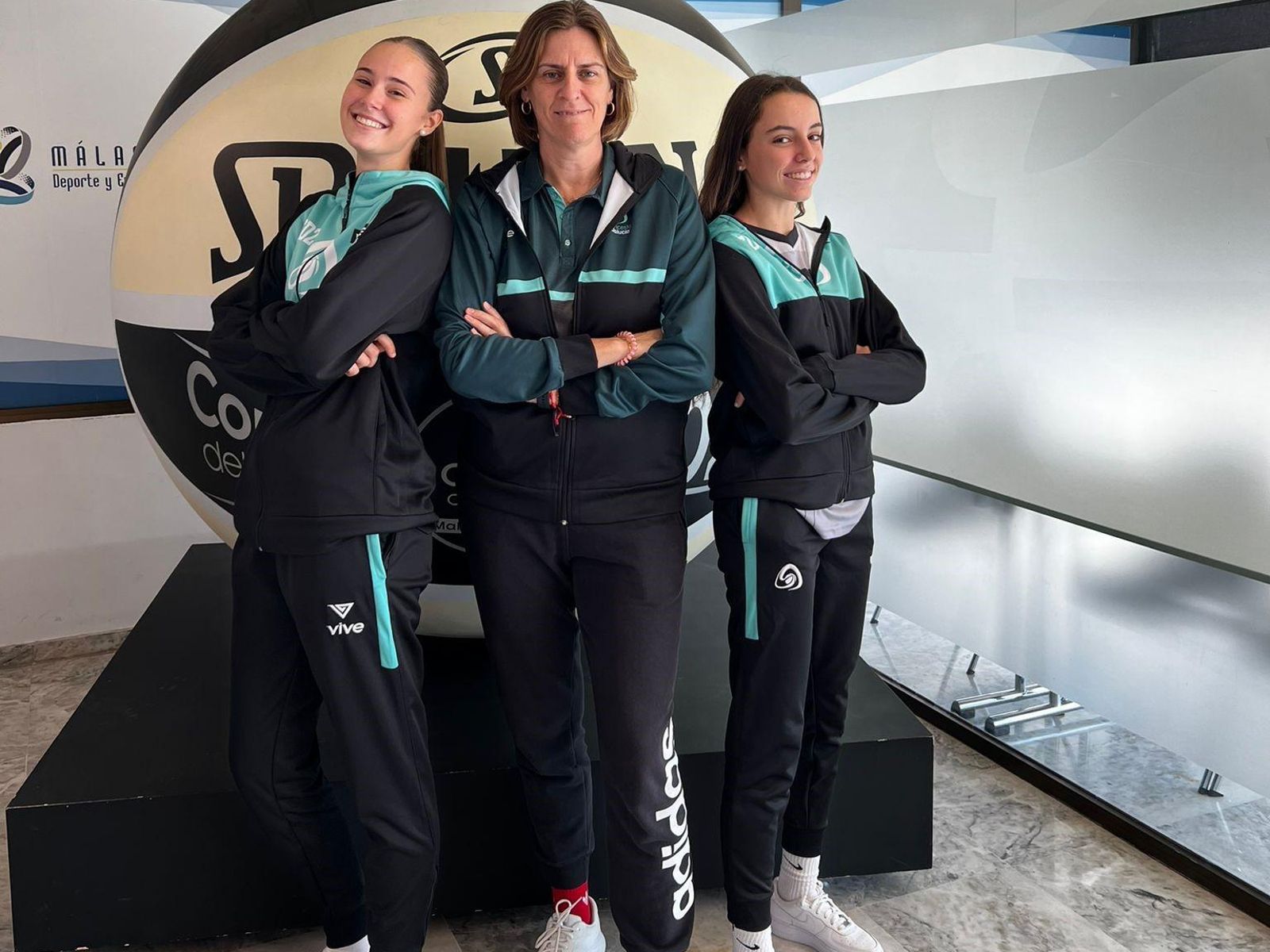 Las tres representantes del Campo de Gibraltar en la selección gaditana